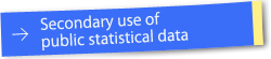 Secondary use of public statistical data
